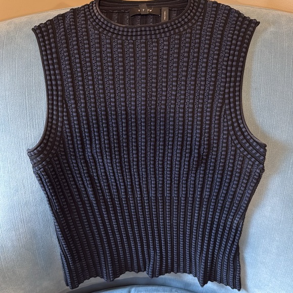 Theory Sleeveless Knit Shell Top - Picture 2 of 7